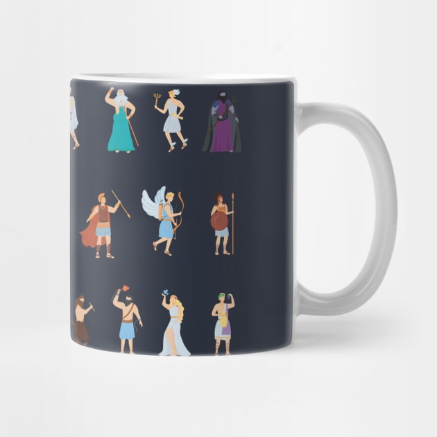 Greek mythology - Ancient Greek gods and myths by OutfittersAve